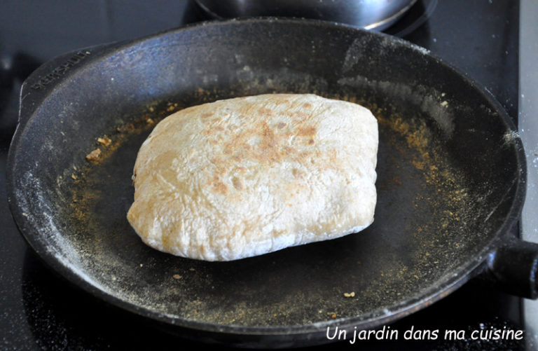 pain pita au levain
