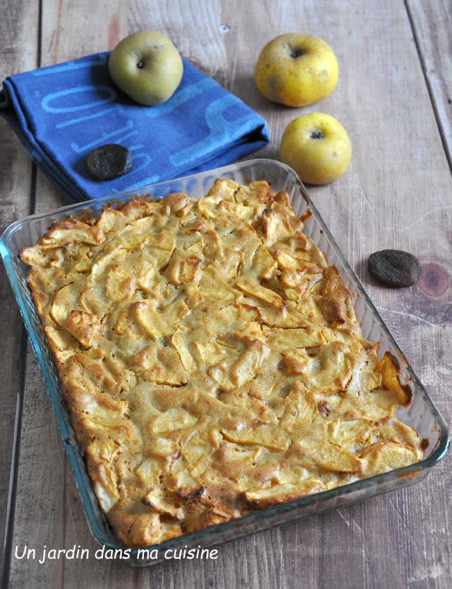 Dessert aux pommes sans sucre raffiné