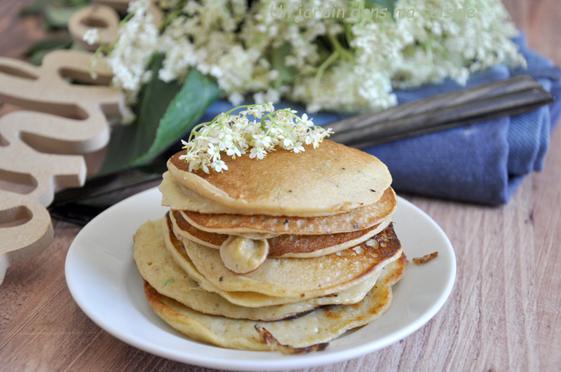 pancakes fleurs de sureau
