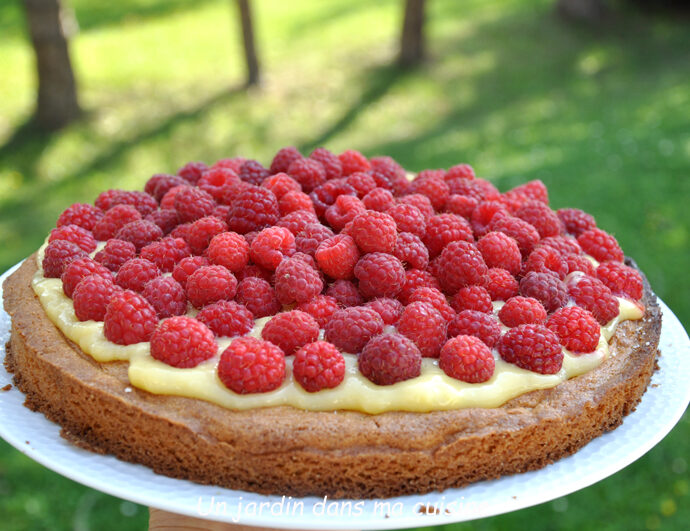 Sablé breton citron framboises