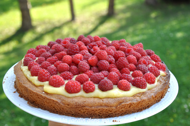 sablé breton citron framboises