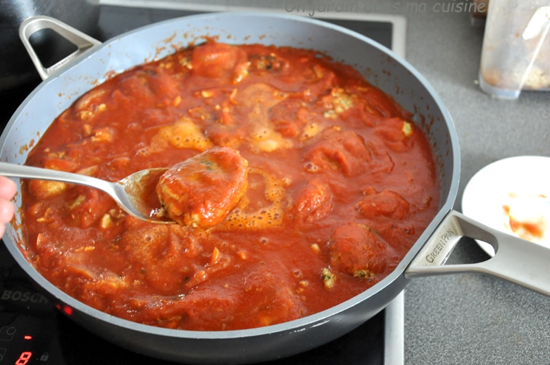 boulettes cabillaud sauce tomate