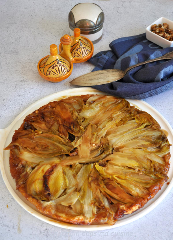 Tarte endives chèvre