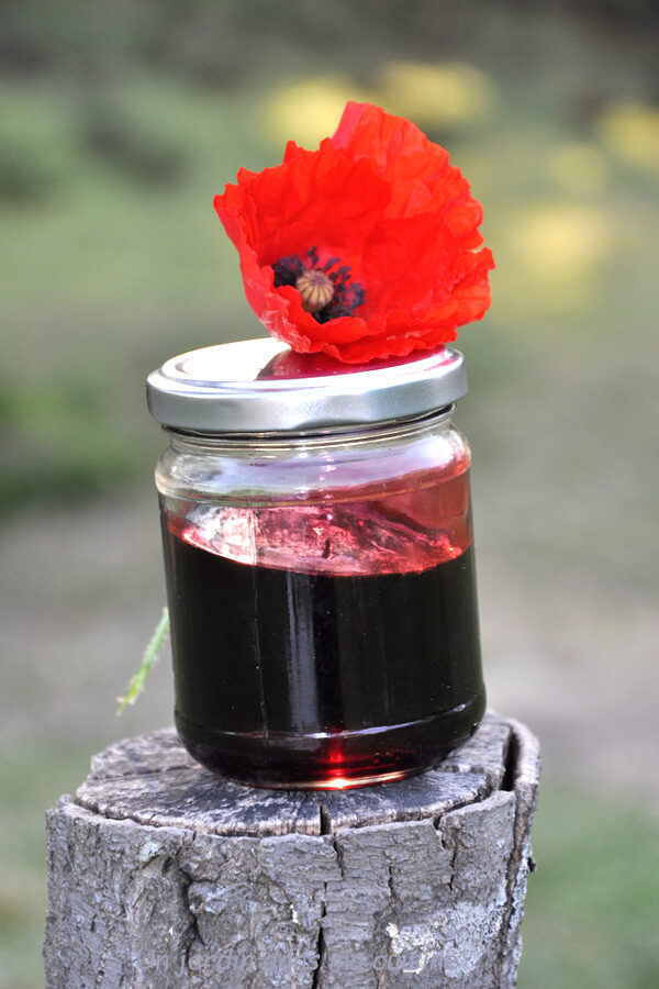 Gelée de coquelicots