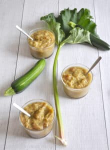 compote rhubarbe courgettes