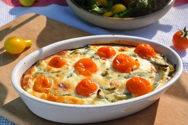 haricots verts au parmesan