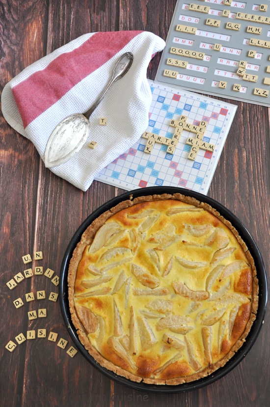 tarte aux poires