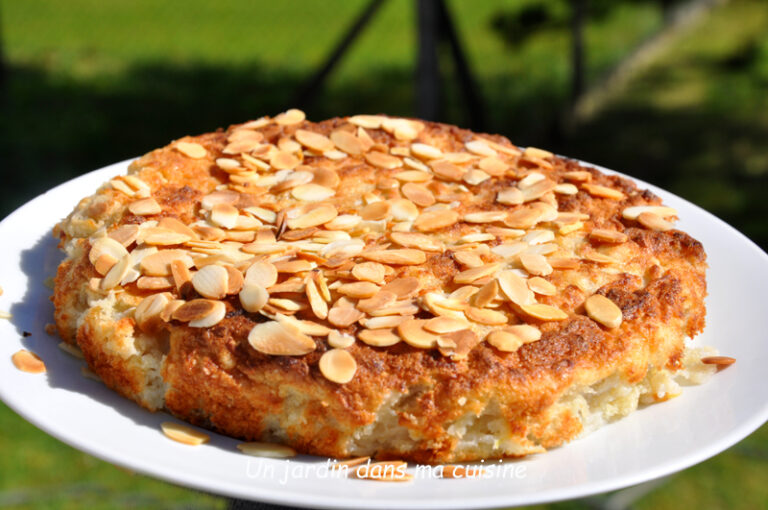 gâteau pommes blancs d'œufs