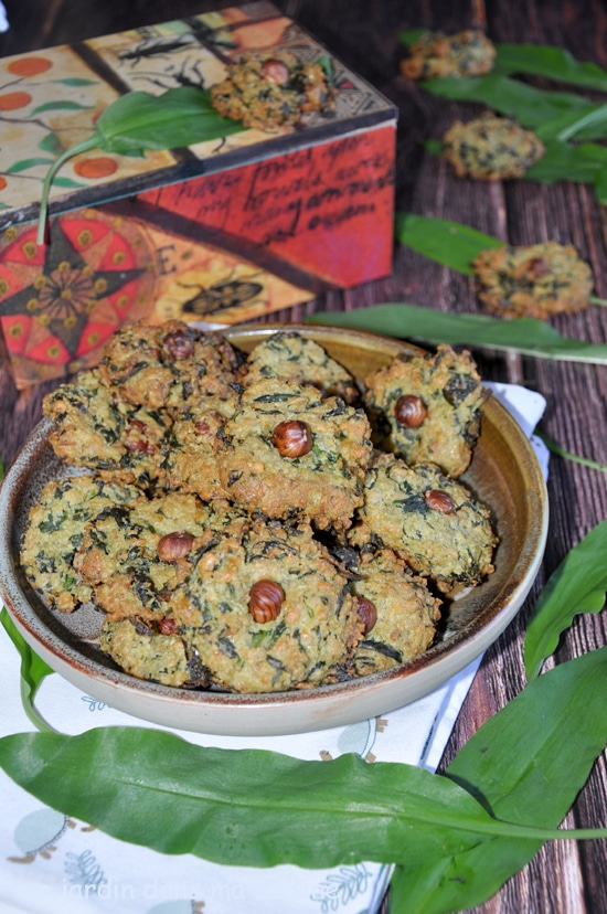 biscuits apéritif ail des ours