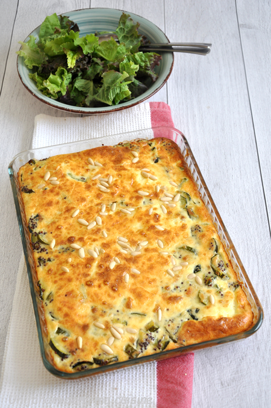 délice de courgettes et quinoa