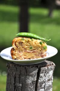 cake jambon petits pois