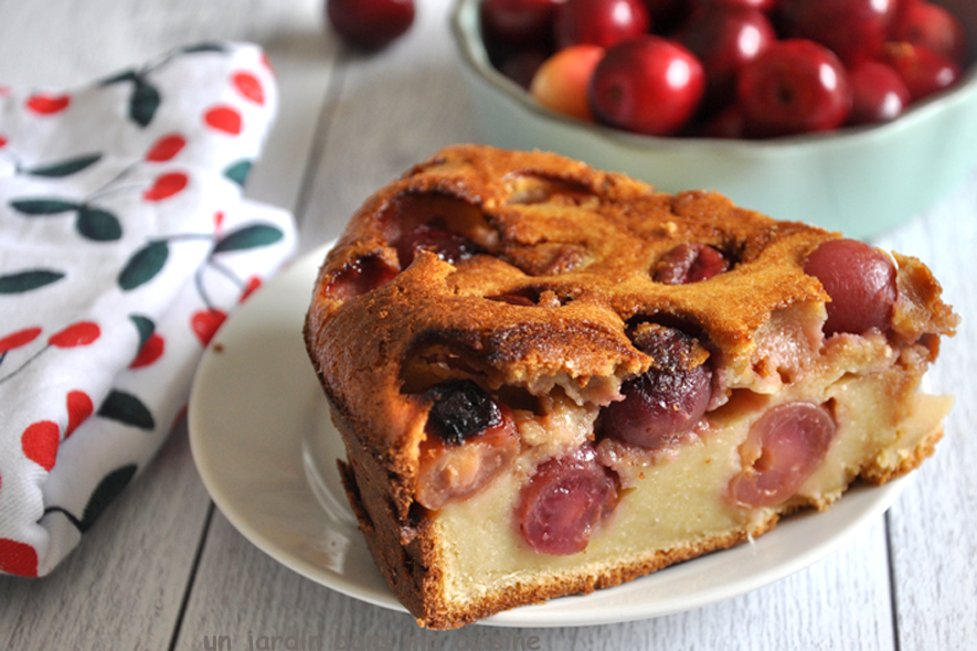 clafoutis aux cerises sautées