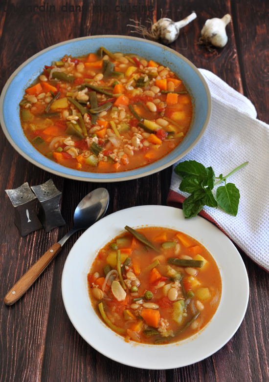 soupe de légumes italienne