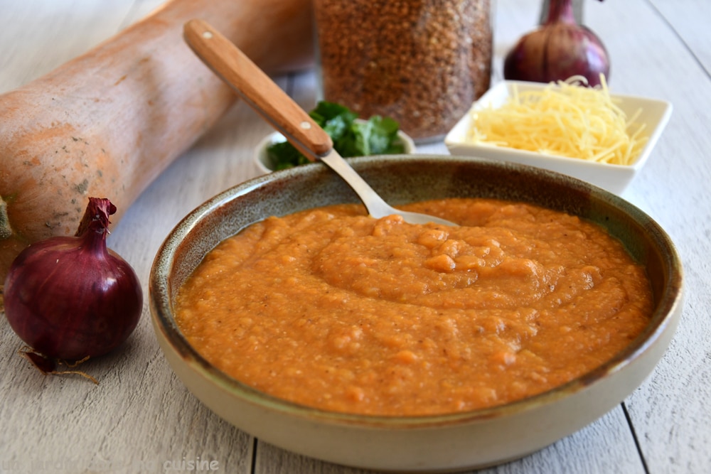 soupe de courge et kasha