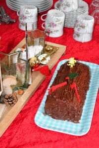 bûche au chocolat facile