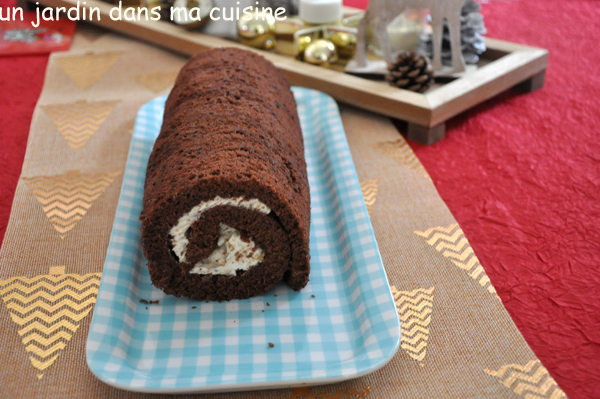 bûche de noël facile