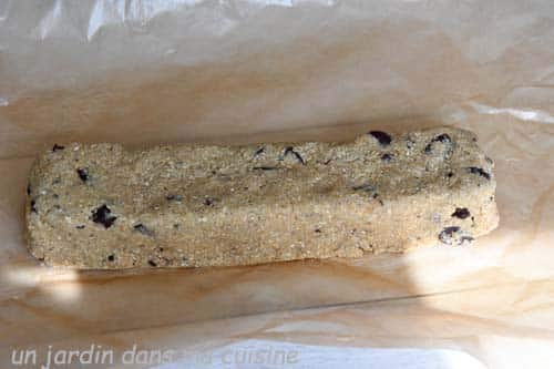 sablés amandes et chocolat