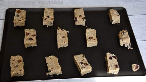 sablés amandes et chocolat