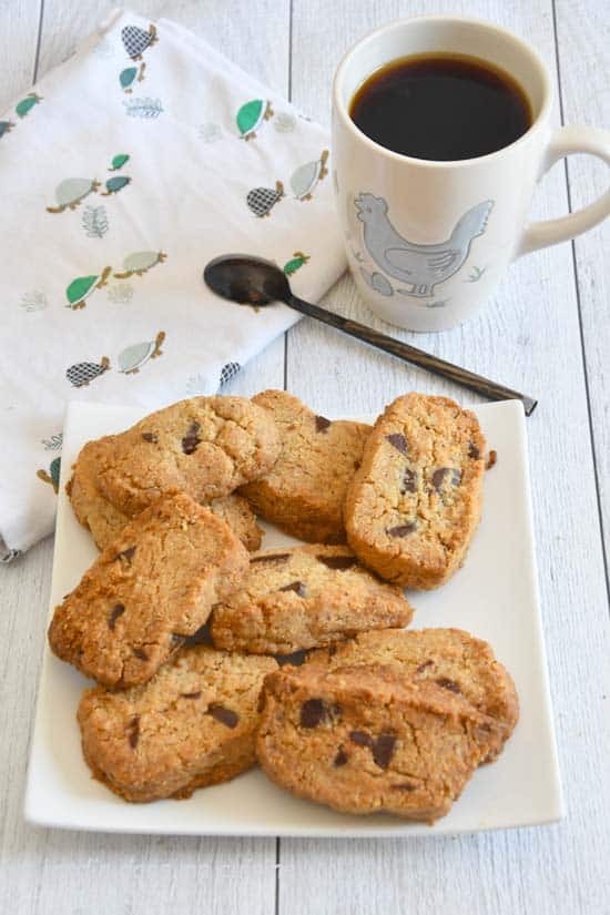 sablés noisettes chocolat