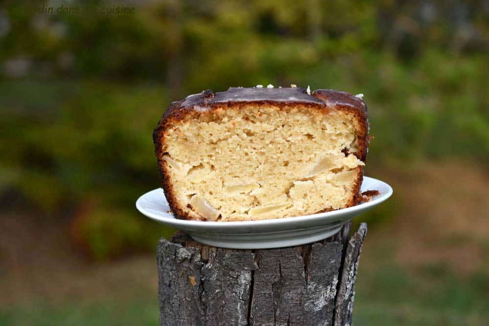 cake pommes citron au lait ribot