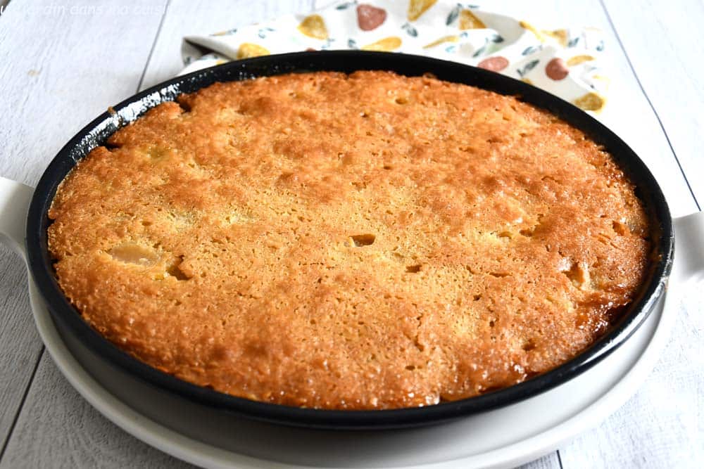 gâteau renversé aux poires