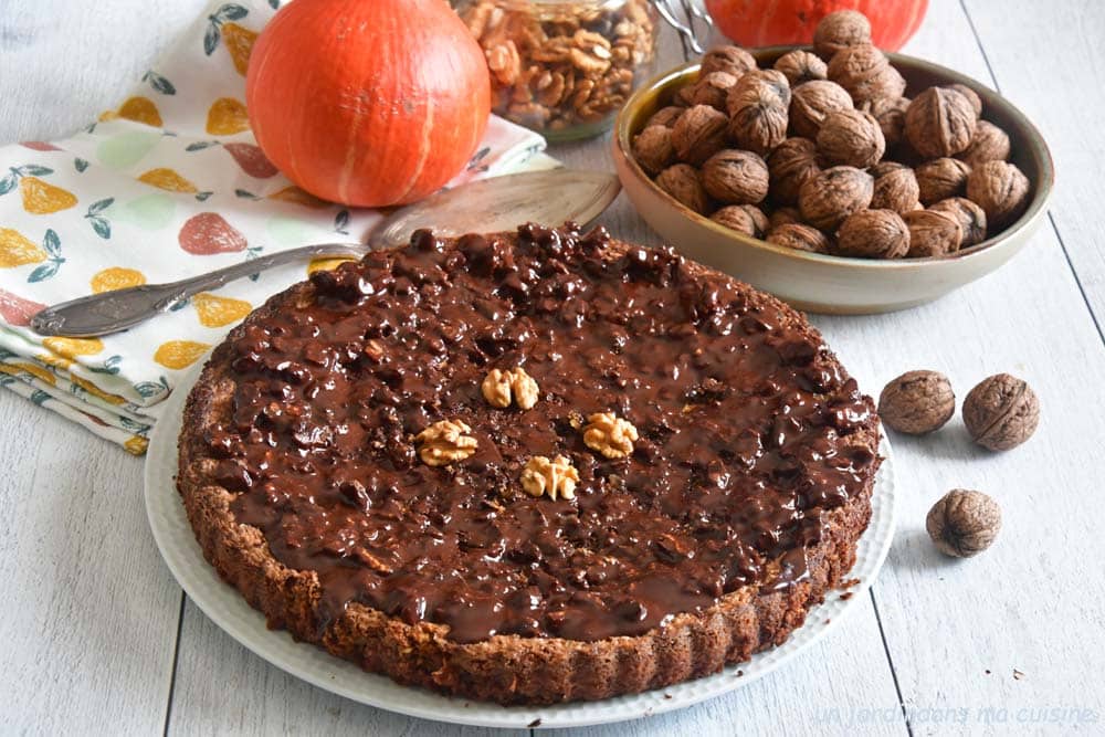 gâteau noix et potimarron