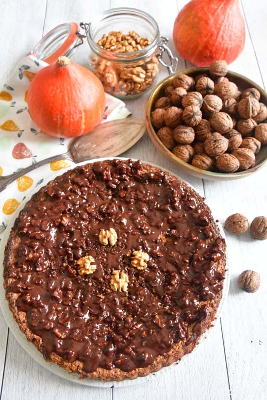 Gâteau noix et potimarron