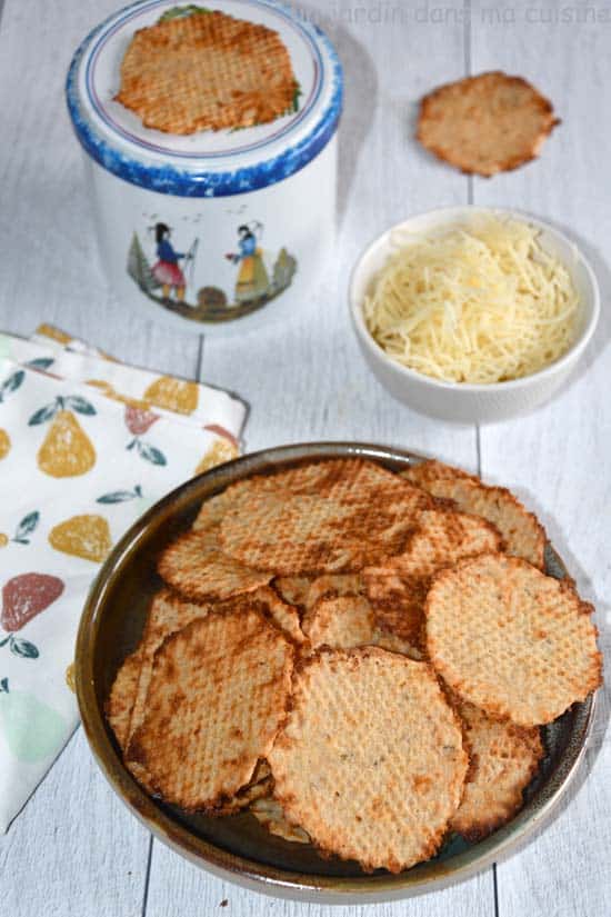 gaufrettes salées
