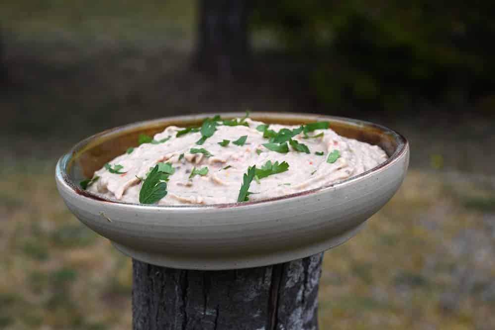 houmous aubergines citron