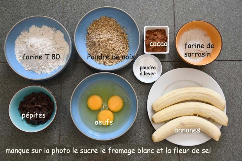 banana bread sans sucre
