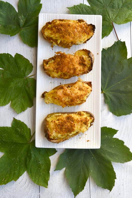 pommes de terre farcies à l'indienne