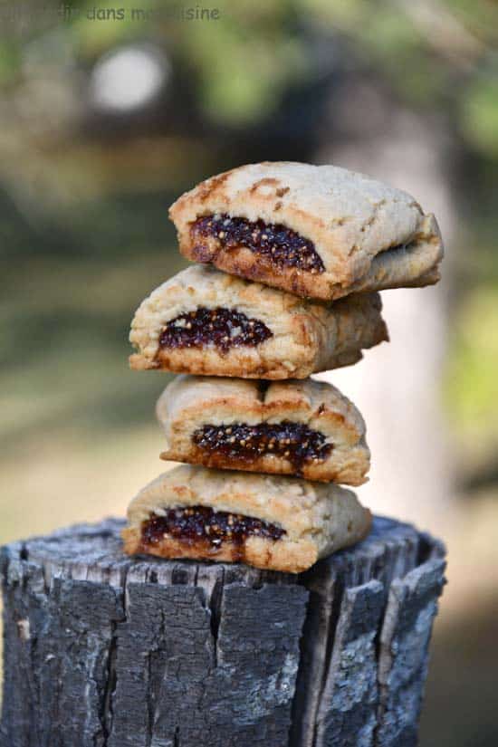 sablés aux figues fraîches